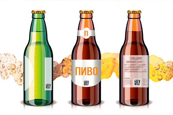 Маркировка пива и пивных напитков кодом Data Matrix 